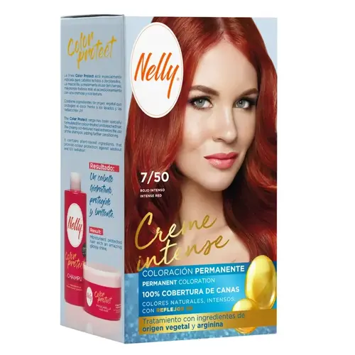 8411322239856-2-Photoroom-1-e1756550099821-ezgif.com-resize کیت رنگ مو اسپانیایی نلی Nelly HAIR DYE NELLY COLOR شماره 7/50 - Image 1