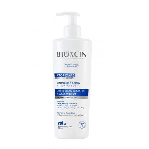bioxcin-atopicare-nourishing-cream-for-atopy-prone-skin-ezgif.com-resize کرم تغذیه کننده بالینی آتوپیکار بیوکسین Bioxcin Atopicare Clinical برای پوست مستعد آتوپیا 500 میل - Image 1