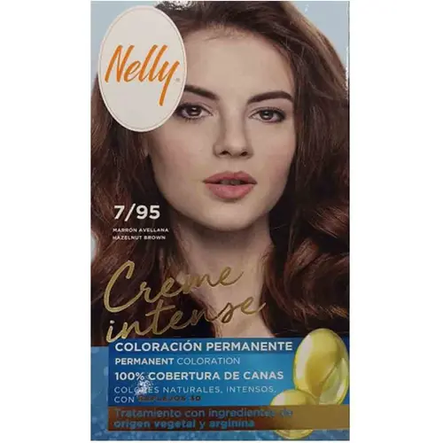 r4doa60PjGcSybty-ezgif.com-resize کیت رنگ مو اسپانیایی نلی Nelly HAIR DYE NELLY COLOR شماره 7/95 - Image 1