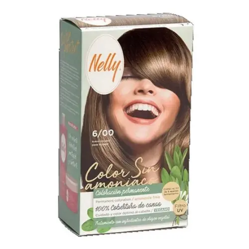 tinte1-6.00--ezgif.com-resize کیت رنگ مو اسپانیایی نلی Nelly HAIR AMMONIA FREE COLOR شماره 6/00 بدون آمونیاک - Image 1