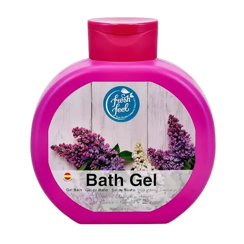unnamed-ezgif.com-resize شامپو ژل بدن اسپانیایی فرش فیل FRESH FEEL Bath Gel CLASSIC با رایحه کلاسیک 750 میل - Image 1