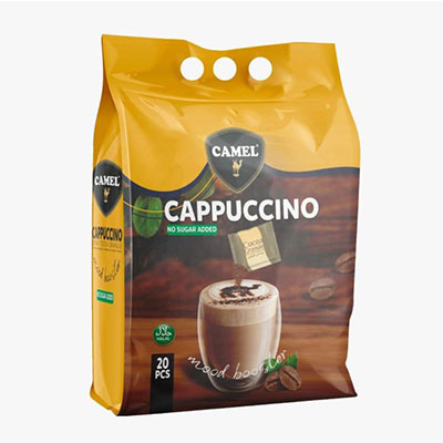 11 کاپوچینو camel کمل بدون شکر رژیمی بسته 20 تایی - Image 1