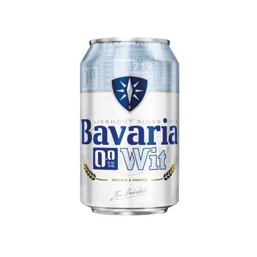 4343-ezgif.com-jpg-to-webp-converter آبجو بدون الکل باواریا Bavaria 0.0% Wit با طعم گندم 330 میل - Image 1