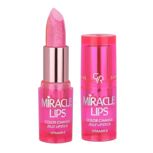 5014-0ae14Golden-Rose-Miracle-Lips-Color-Change-Jelly-Lipstick-101-ezgif.com-resize رژ لب ژله ای جادویی گلدن رز Golden Rose Miracle Lips شماره (101) - Image 1