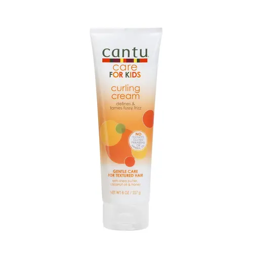61pYh-LN7ML._SL1500_-ezgif.com-resize کرم موی فر کودک ایتالیایی کنتو Cantu Care for Kids Curling Cream with Shea Butter حاوی روغن نارگیل 227 میل - Image 1