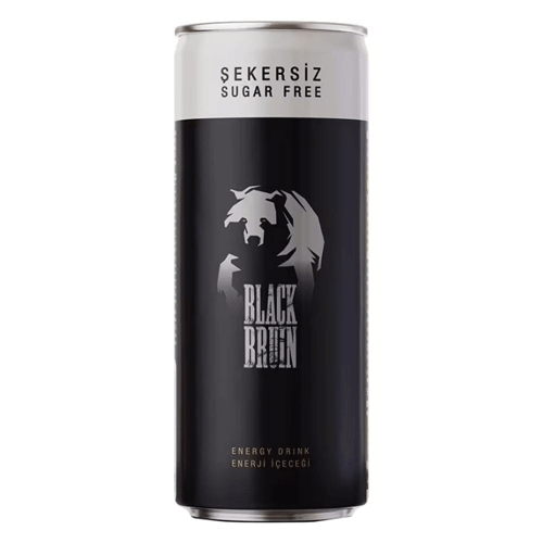 Black-Bruin نوشیدنی انرژی زا بلک برن Black Bruin بدون شکر ۲۵۰ میل - Image 1
