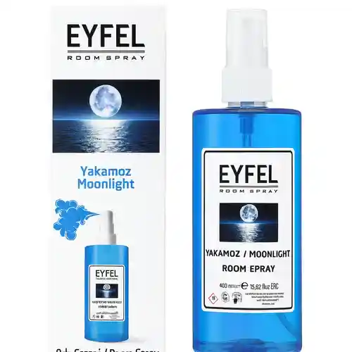 Copilot_20251027_160951-ezgif.com-optiwebp خوشبوکننده هوا ایفل اصل EYFEL Yakamoz / Moonlight با رایحه خنک و دریایی مهتابی 400 میل - Image 1