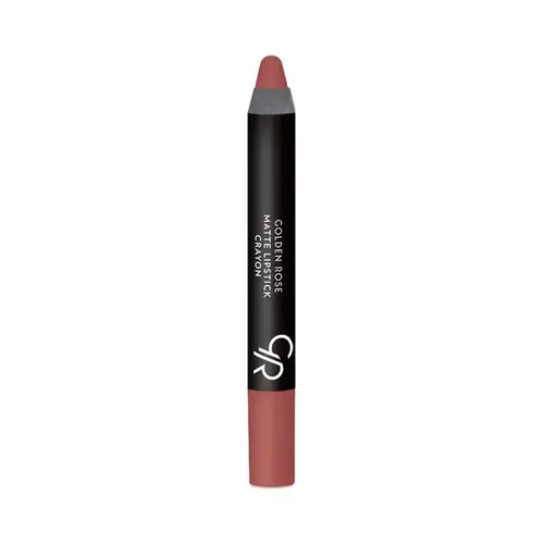 M21-ezgif.com-resize رژ لب مدادی مات کرایون گلدن رز Golden Rose Crayon شماره (21) - Image 1