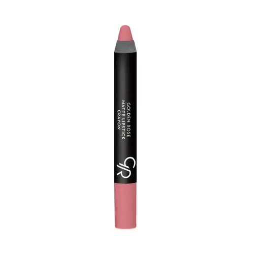 M22-ezgif.com-resize رژ لب مدادی مات کرایون گلدن رز Golden Rose Crayon شماره (22) - Image 1