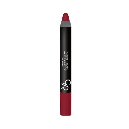 M4-ezgif.com-resize رژ لب مدادی مات کرایون گلدن رز Golden Rose Crayon شماره (04) - Image 1