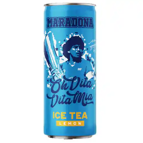 Maradona-IceTea-Lemon-slider copy چای سرد مارادونا لهستانی ویتامیزو VITAMIZU MARADONA ICE TEA LEMON با طعم لیمو 250 میل - Image 1