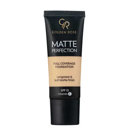 N2-ezgif.com-resize کرم پودر تیوپی مات گلدن رز Golden Rose Matte Perfection فول کاور شماره (N2) 35 میل - Image 1