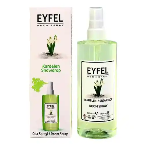 Snowdrop-ezgif.com-optiwebp خوشبوکننده هوا ایفل اصل EYFEL Snowdrop / Kardelen با رایحه گل یخ 400 میل (اصل) - Image 1
