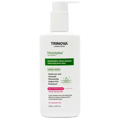 Untitled-2-ezgif.com-optiwebp لوسیون مرطوبکننده بدن ترینوا TRINOVA Moistplex™ Cera-Active مناسب پوست خشک و کدر 200 میل تاریخ 2025/12 - Image 1