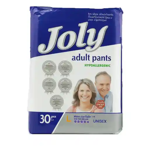 Untitled-3-ezgif.com-optiwebp (1) پوشک بزرگسال جولی Joly adult pants سایز (L) بسته 30 عددی - Image 1