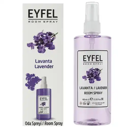 Untitled-4-ezgif.com-optiwebp خوشبوکننده هوا ایفل EYFEL Lavanta / Lavender با رایحه گل اسطوخودوس 400 میل (درجه2) - Image 1