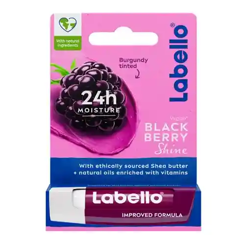 c041eb474d88cd49d226cc3f26b070b82cf1b9ce_1724422041-ezgif.com-optiwebp بالم لب اتریشی لابلو Labello Black Berry Shine با رایحه شاه توت 4.8 گرم - Image 1