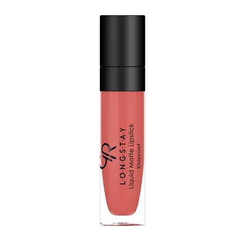 golden-rose-long-stay-lipstick-41-ezgif.com-resize رژ مایع مات گلدن رز Golden Rose Long Stay شماره (41) 5.5 میل - Image 1