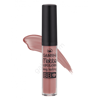 15 رژ مایع مات گابرینی GABRINI MATTE LIPGLOSS BB شماره 15 - Image 1