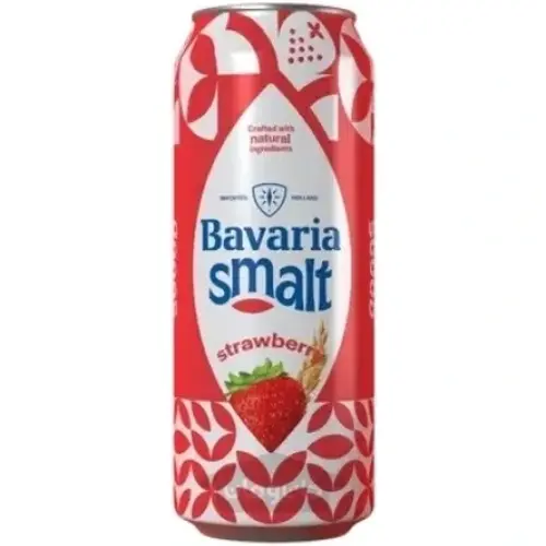 560x560-ezgif.com-resize آبجو بدون الکل باواریا اسمالت Bavaria Smalt Strawberry با طعم توت فرنگی 330 میل - Image 1
