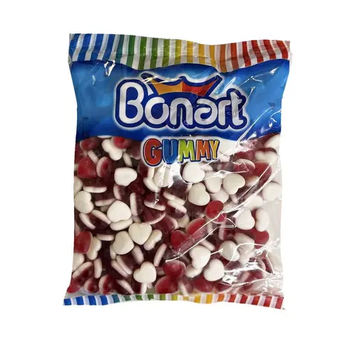 BONART-Gummy-Hearts-1kg-ezgif.com-resize پاستیل ژله ای بونارت BONART GUMMY Hearts مدل قلبی 1 کیلو - Image 1
