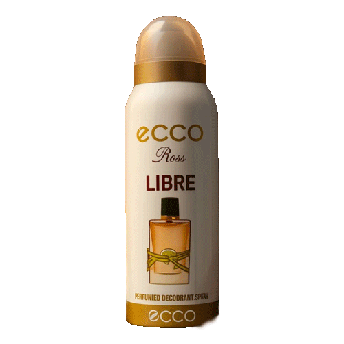 ECCO-Ross-Libre اسپری دئودورانت زنانه اکو ECCO Ross Libre با رایحه لیبر 200 میل - Image 1