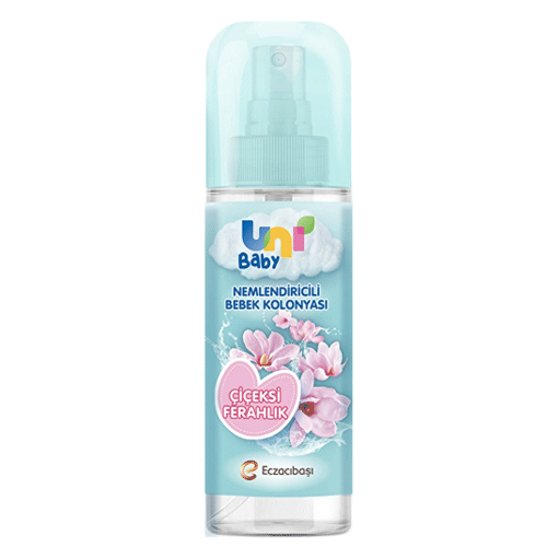 Uni-Baby-Çiçeksi-Ferahlık-Bebek-Kolonyası-150 ادکلن کودک یونی بیبی فلورال فرشنس Uni Baby Çiçeksi Ferahlık با رایحه گل 150 میل - Image 1