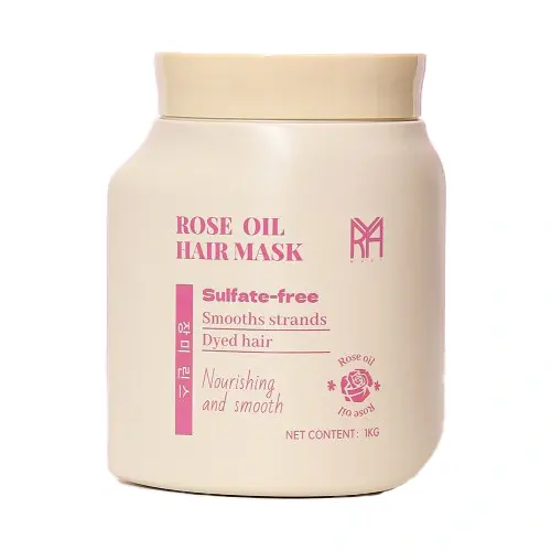 Untitled-10-ezgif.com-optiwebp ماسک مو بدون سولفات کره ای ماری MARY Rose Oil Hair Mask مخصوص موهای رنگ شده 1000 میل - Image 1