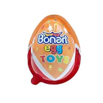 egg-toys تخم مرغ شانسی بونارت اگ Bonart Egg egg Toys دخترانه 25 گرم - Image 1