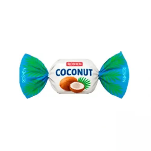 kokonat-550x550-ezgif.com-optiwebp شکلات اوکراینی روشن ROSHEN Coconut Candies طعم نارگیلی - Image 1