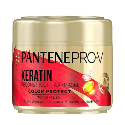 16-3-ezgif.com-resize ماسک مو کراتین هلندی پنتن Pantene Pro-V Colour Protect محافظ موهای رنگ شده 300 میل - Image 1