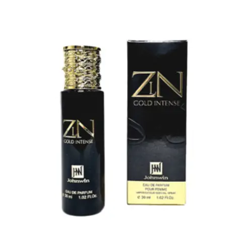 1741679213_2662-ezgif.com-optiwebp ادکلن زنانه جانوین شیسیدو زن مشکی Johnwin Zen Gold Elixir با رایحه گرم و ملایم 30 میل - Image 1