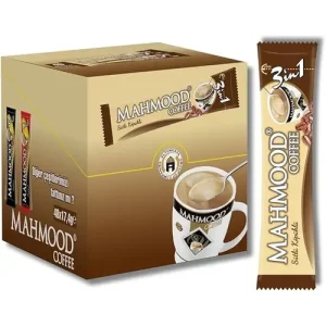 پودر قهوه فوری شیری 3در1 محمود Mahmood Coffee بسته 48 عددی