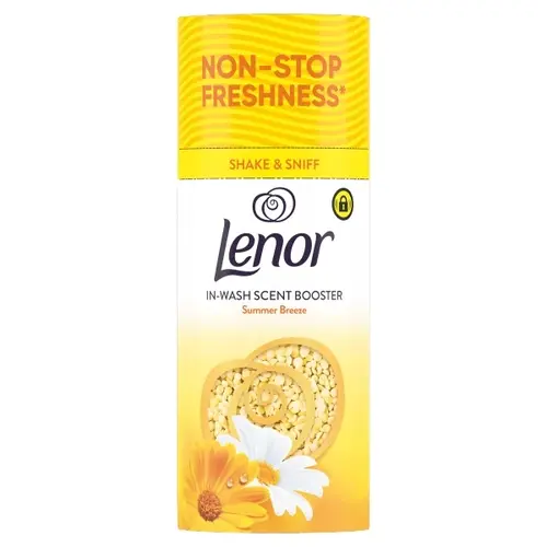 Lenor-Summer-Breeze-fragranced-laundry-air-freshener-seeds-155g-pack-ezgif.com-resize دانه های خوشبو کننده لباس هلندی لنور Lenor Summer Breeze با رایحه نسیم تابستانی 155 گرم - Image 1