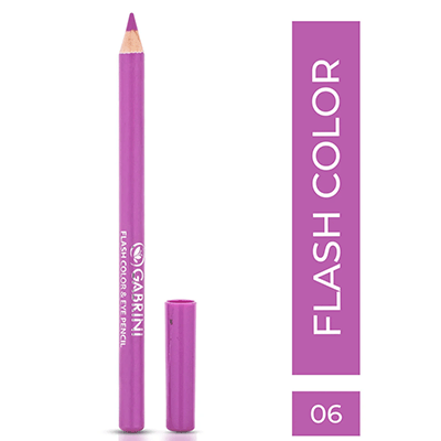 Untitled-9 مداد چشم نئونی گابرینی GABRINI FLASH COLOR & EYE PENCIL فلش کالر شماره 06 رنگ بنفش - Image 1
