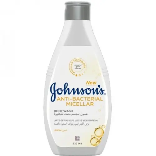 e2cyy61ESvotJl6h1-ezgif.com-resize شامپو بدن بچه فرانسوی جانسون Johnson's Anti Bacterial آنتی باکتریال با رایحه لیمو 250 میل - Image 1