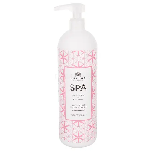 kallos-cosmetics-spa-beautifying-shower-cream-sprchovaci-krem-pre-zeny-1000-ml-215639-ezgif.com-resize کرم شستشو مرطوب کننده لهستانی کالوس Kallos SPA Rose با عصاره گل رز 1000 میل - Image 1