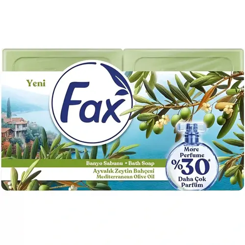 photo17939652284-643-recovered-recovered-recovered-recovered-ezgif.com-resize صابون فکس Fax Soaps با عصاره روغن زیتون بسته 4 عددی 600 گرم - Image 1