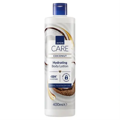 prod_1228193_1_613x613-ezgif.com-resize لوسیون بدن انگلیسی آون Avon Care Coconut با عصاره روغن نارگیل 400 میل - Image 1