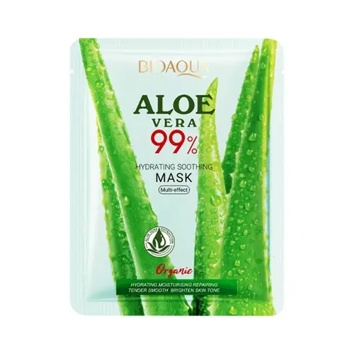 -_-_---25-BIOAQUA-ALOE-VERA-99-Hydrating-Soothing-Facial-Mask-2-ezgif.com-resize ماسک صورت ورقه ای بیوآکوا Bioaqua Aloe Vera 99% حاوی عصاره آلوئه ورا 25 گرم - Image 1
