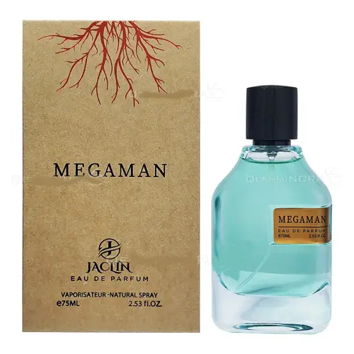 Megaman- copy ادکلن مگامان MEGAMAN با رایحه خنک و ملایم 75 میل - Image 1