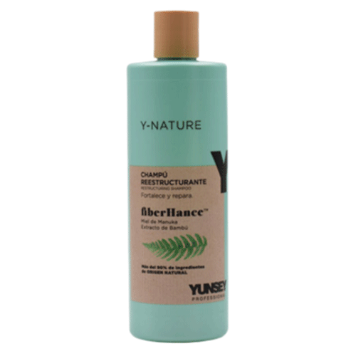 Y-NATURE-SHAMPOO شامپو ترمیم کننده اسپانیایی یانسی وای-نیچر YUNSEY Y-NATURE مخصوص موهای آسیبدیده 400 میل - Image 1