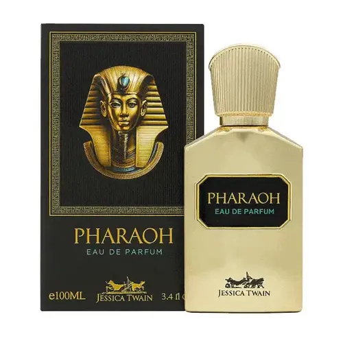 jessica-twain-Pharaoh-ezgif.com-resize ادکلن مردانه فرعون jessica twain Pharaoh با رایحه شیرین و گرم 100 میل (جسیکا تواین) - Image 1