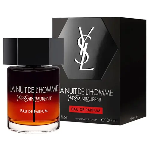 yves-saint-laurent-la-nuit-de-l-homme-eau-de-parfum-ezgif.com-optiwebp ادکلن مردانه فرانسوی ایو سن لورن لانویت د لهوم له ادوپرفیوم Yves Saint Laurent La Nuit de L'Homme Eau de Parfum با رایحه گرم و شرقی 100 میل - Image 1