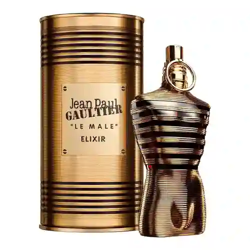 -----111-ezgif.com-optiwebp ادکلن مردانه اسپانیایی ژان پل گوتیه له میل الکسیر Jean Paul Gaultier Le Male Elixir با رایحه شیرین و شرقی 100 میل - Image 1