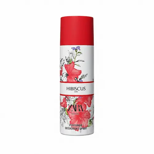 14318092 اسپری بدن زنانه زارا ZARA Hibiscus Spray با رایحه خنک و گلی میوهای 200 میل - Image 1