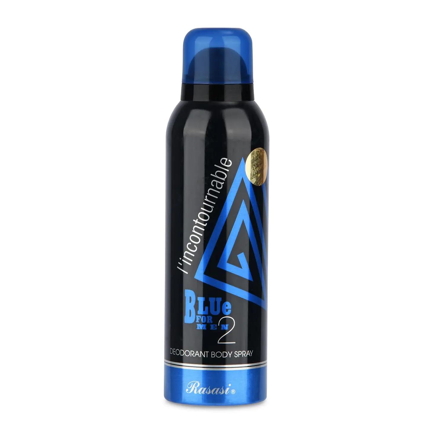 51C70U91WOL اسپری ضد تعریق مردانه رصاصی آبی Rasasi Blue for Men 2 با رایحه نعنا 200 میل - Image 1