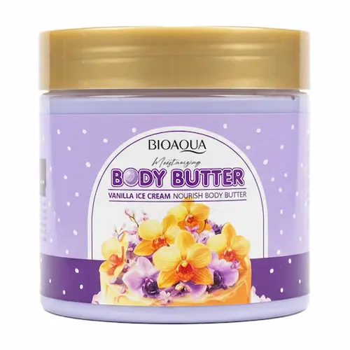 69539fe8266ec کره بدن بیوآکوا BIOAQUA Vanilla با رایحه وانیل 200 گرم - Image 1