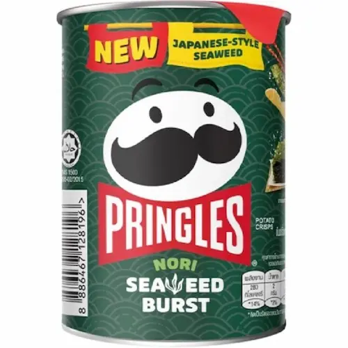 IOKggApbpGjyNLkJ چیپس پرینگلز Pringles Pringles Seaweed Brust با طعم جلبک دریایی 42 گرم - Image 1