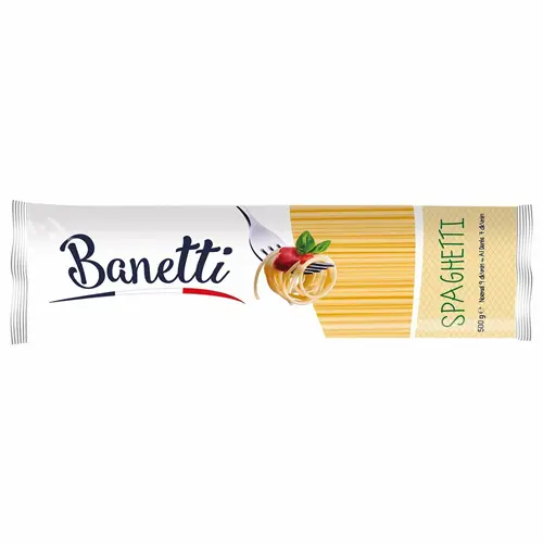 Untitled-1 ماکارونی بانتی Banetti Spaghetti از نوع اسپاگتی 500 گرم - Image 1
